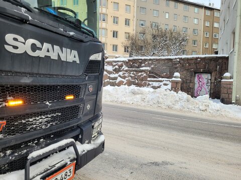 Maansiirtoauto Helsinki